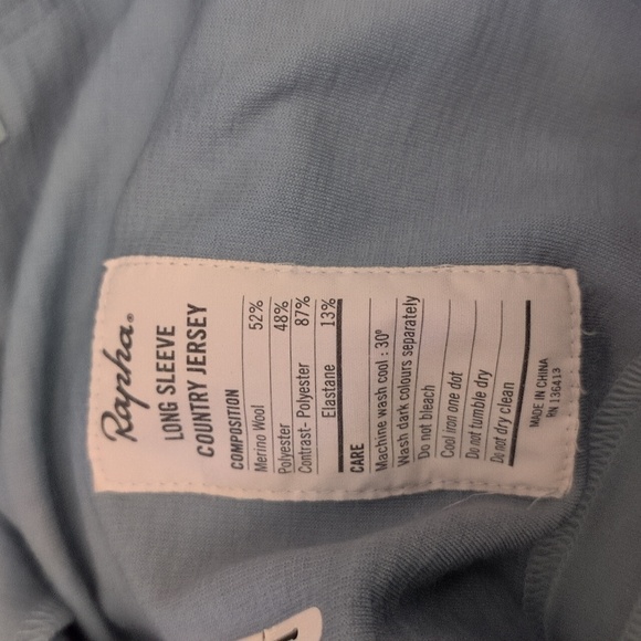 RAPHA CLASSIC LONG SLEEVE COUNTRY CYCLING Jersey - Picture 6 of 6